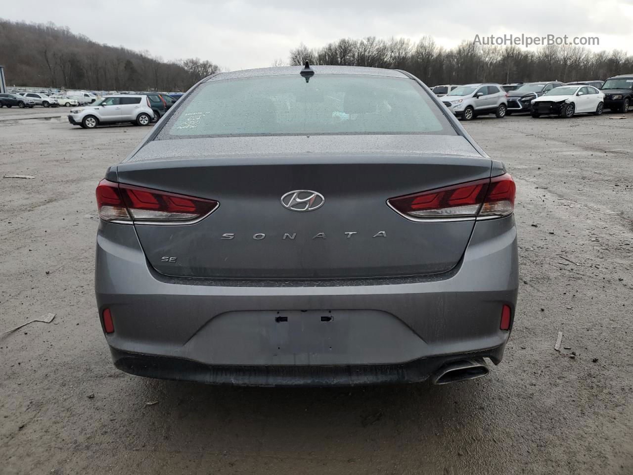 2018 Hyundai Sonata Se Charcoal vin: 5NPE24AF8JH666585