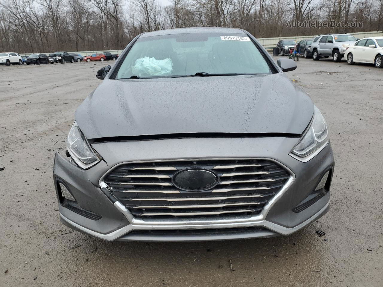 2018 Hyundai Sonata Se Charcoal vin: 5NPE24AF8JH666585