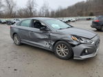 2018 Hyundai Sonata Se Угольный vin: 5NPE24AF8JH666585