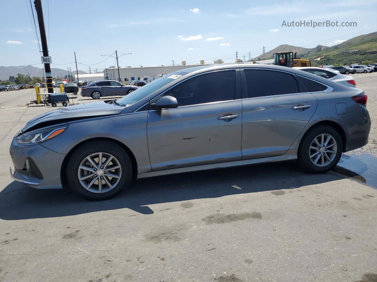 2018 Hyundai Sonata Se Charcoal vin: 5NPE24AF8JH681409