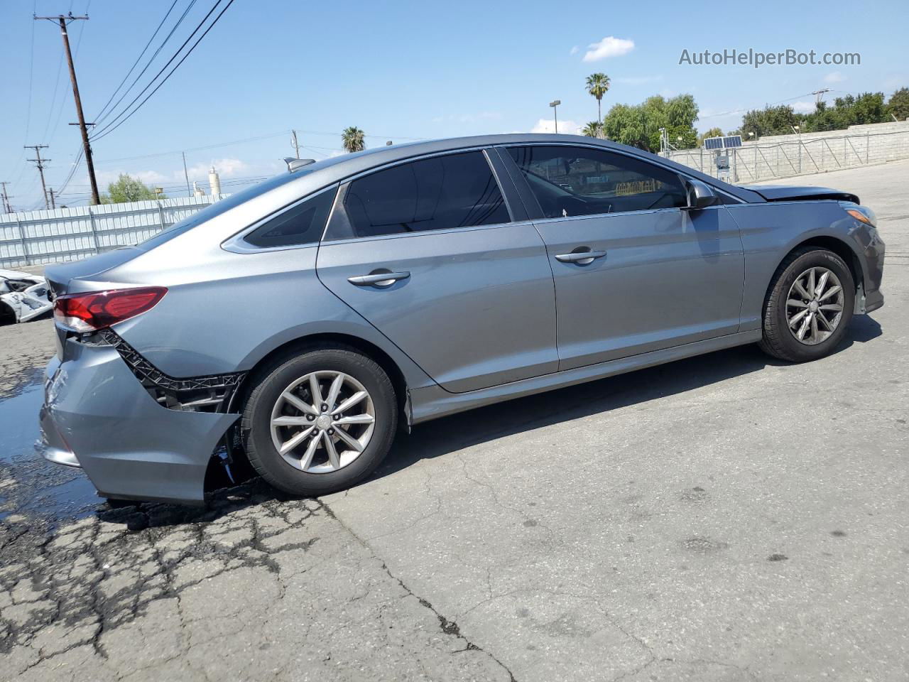 2018 Hyundai Sonata Se Charcoal vin: 5NPE24AF8JH681409