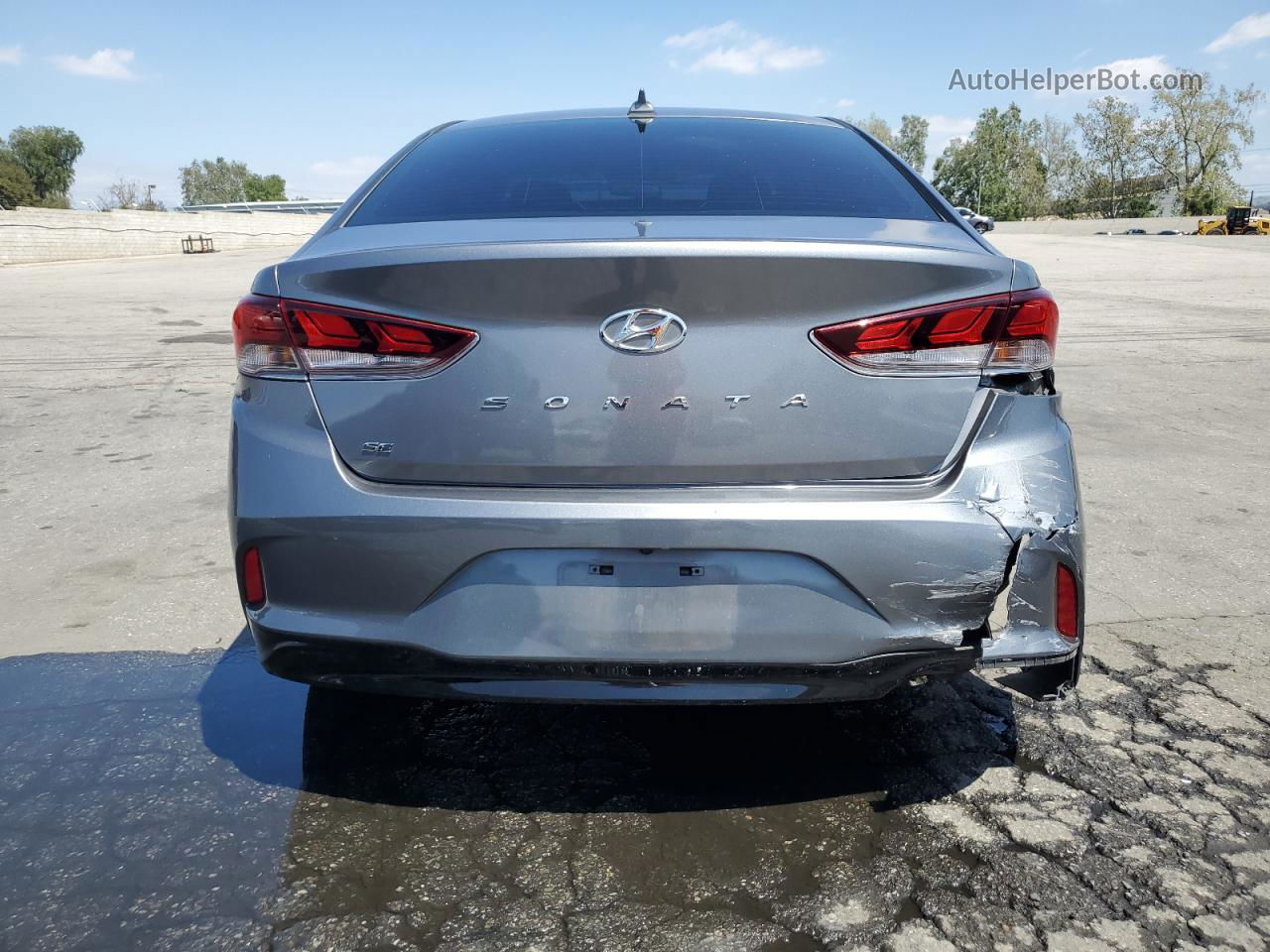 2018 Hyundai Sonata Se Charcoal vin: 5NPE24AF8JH681409