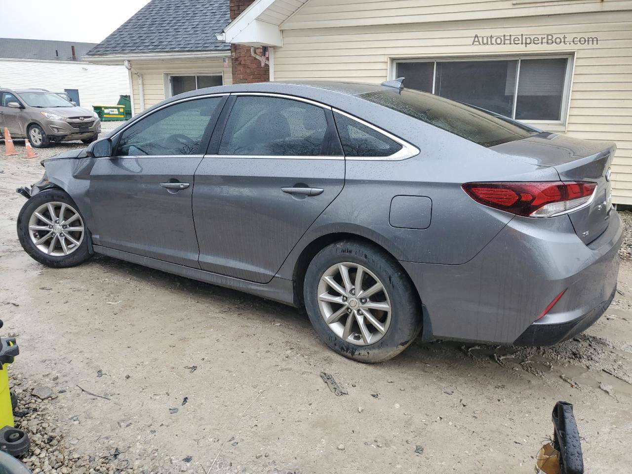 2018 Hyundai Sonata Se Серый vin: 5NPE24AF8JH723061