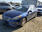 2017 Hyundai Sonata Se Blue vin: 5NPE24AF9HH442333