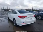 2017 Hyundai Sonata   White vin: 5NPE24AF9HH460038