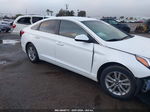 2017 Hyundai Sonata   White vin: 5NPE24AF9HH460038