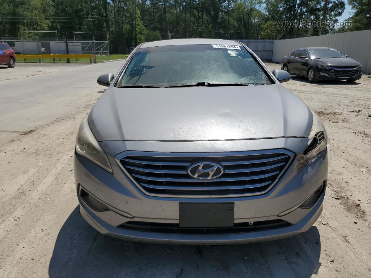 2017 Hyundai Sonata Se Silver vin: 5NPE24AF9HH485084