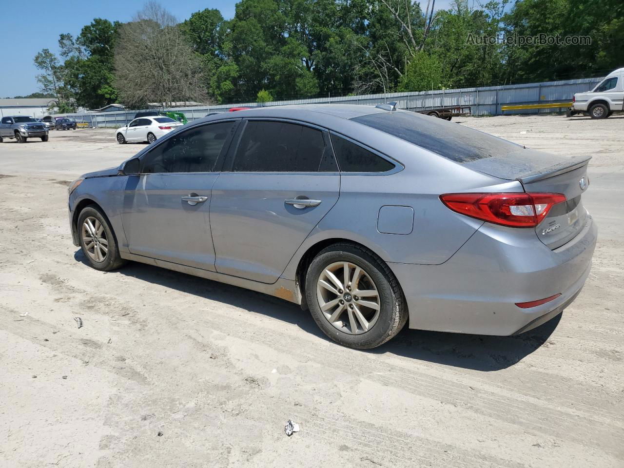 2017 Hyundai Sonata Se Silver vin: 5NPE24AF9HH485084