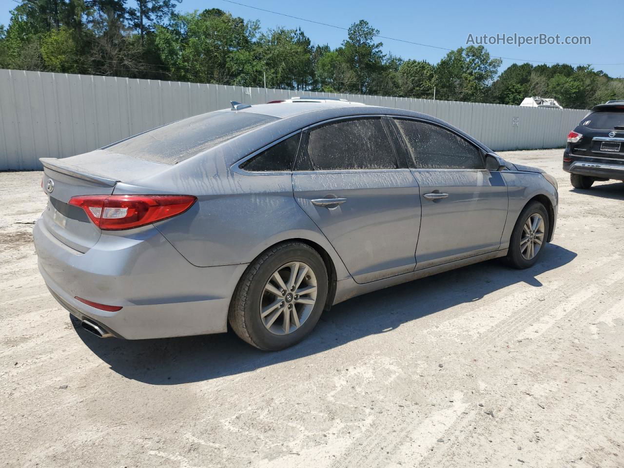 2017 Hyundai Sonata Se Silver vin: 5NPE24AF9HH485084