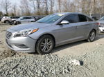 2017 Hyundai Sonata Se Silver vin: 5NPE24AF9HH494674