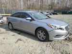 2017 Hyundai Sonata Se Silver vin: 5NPE24AF9HH494674