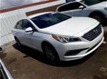 2017 Hyundai Sonata Se White vin: 5NPE24AF9HH497445