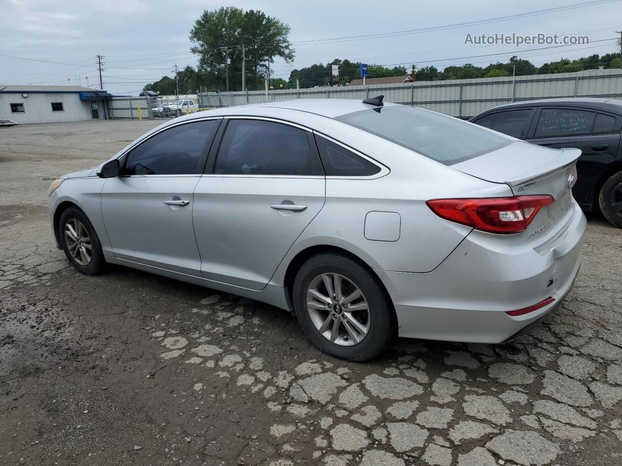 2017 Hyundai Sonata Se Серебряный vin: 5NPE24AF9HH533070