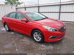 2017 Hyundai Sonata Se Red vin: 5NPE24AF9HH555392