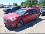 2017 Hyundai Sonata   Red vin: 5NPE24AF9HH565386