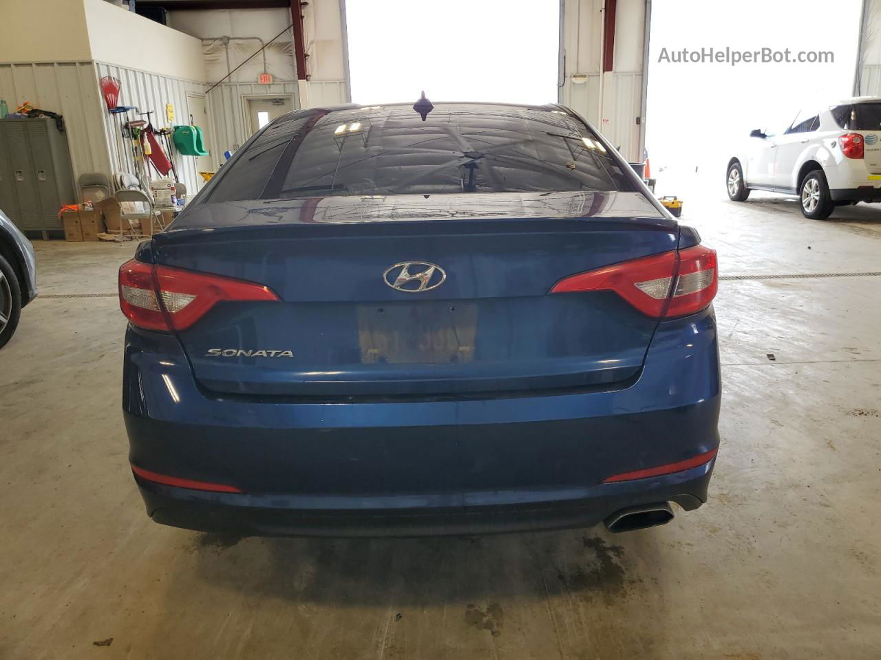 2017 Hyundai Sonata Se Синий vin: 5NPE24AF9HH583063