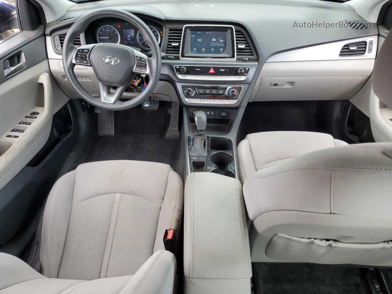 2018 Hyundai Sonata Se Синий vin: 5NPE24AF9JH630971