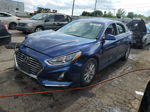 2018 Hyundai Sonata Se Blue vin: 5NPE24AF9JH630971