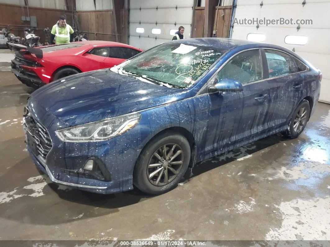 2018 Hyundai Sonata Se Dark Blue vin: 5NPE24AF9JH664666