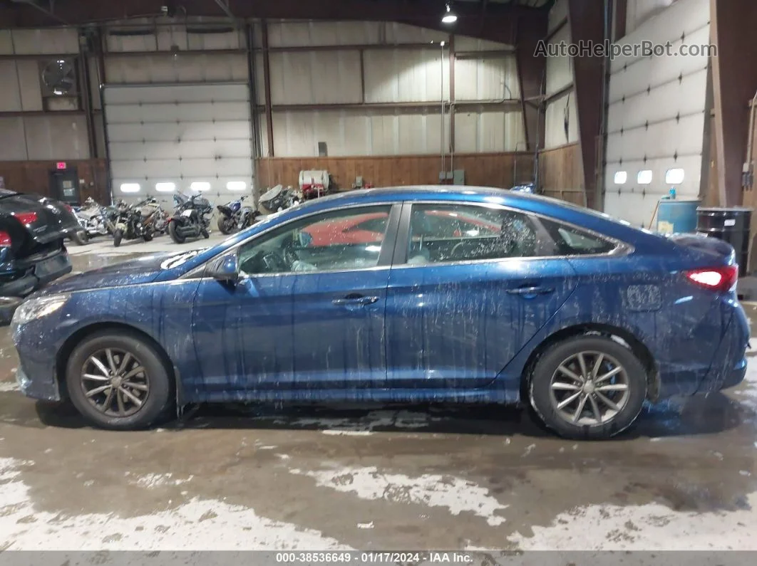 2018 Hyundai Sonata Se Dark Blue vin: 5NPE24AF9JH664666