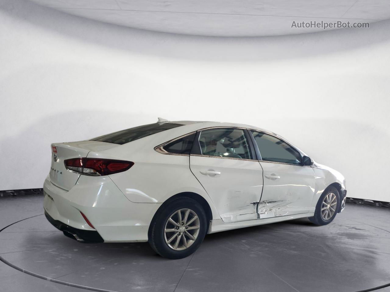 2018 Hyundai Sonata Se Белый vin: 5NPE24AF9JH681452