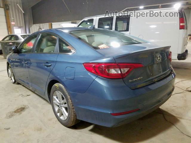 2015 Hyundai Sonata Se Blue vin: 5NPE24AFXFH151434