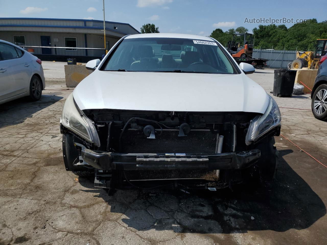 2017 Hyundai Sonata Se White vin: 5NPE24AFXHH442910