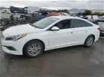 2017 Hyundai Sonata Se White vin: 5NPE24AFXHH502460