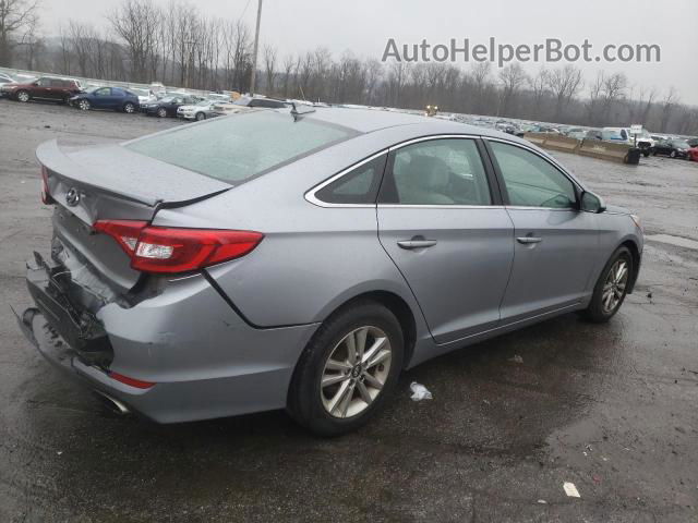 2017 Hyundai Sonata Se Silver vin: 5NPE24AFXHH534454