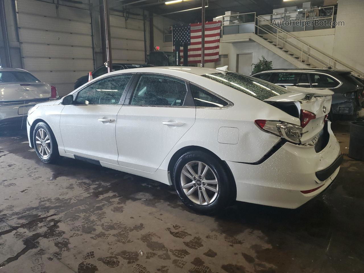 2017 Hyundai Sonata Se White vin: 5NPE24AFXHH592774