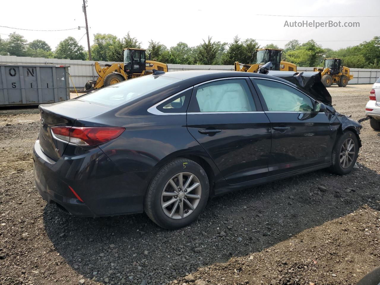 2018 Hyundai Sonata Se Черный vin: 5NPE24AFXJH645544