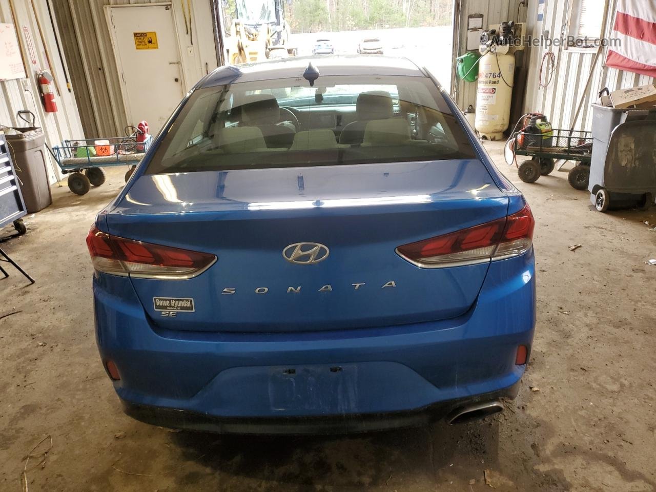 2018 Hyundai Sonata Se Blue vin: 5NPE24AFXJH654244