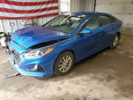 2018 Hyundai Sonata Se Blue vin: 5NPE24AFXJH654244