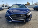 2018 Hyundai Sonata Se Синий vin: 5NPE24AFXJH684733