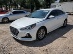 2018 Hyundai Sonata Se White vin: 5NPE24AFXJH705936