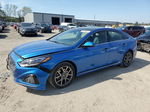 2018 Hyundai Sonata Sport Blue vin: 5NPE34AB0JH716504