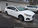 2018 Hyundai Sonata Sport 2.0t White vin: 5NPE34AB2JH693713