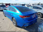 2018 Hyundai Sonata Sport 2.0t Blue vin: 5NPE34AB3JH611021