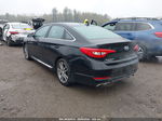 2017 Hyundai Sonata Sport 2.0t Black vin: 5NPE34AB4HH561918