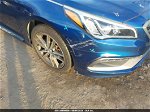 2017 Hyundai Sonata Sport 2.0t Blue vin: 5NPE34AB5HH457910