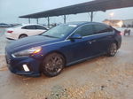 2018 Hyundai Sonata Sport Blue vin: 5NPE34AB9JH614893