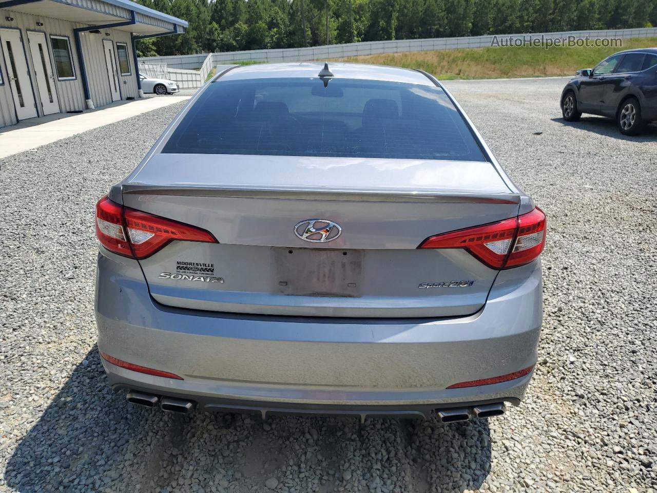 2015 Hyundai Sonata Sport Silver vin: 5NPE34ABXFH120825