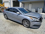 2015 Hyundai Sonata Sport Silver vin: 5NPE34ABXFH120825