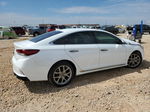 2018 Hyundai Sonata Sport White vin: 5NPE34ABXJH665366