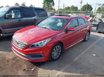 2017 Hyundai Sonata Sport Red vin: 5NPE34AF0HH443786