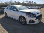 2018 Hyundai Sonata Sport White vin: 5NPE34AF0JH696709