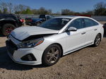 2018 Hyundai Sonata Sport White vin: 5NPE34AF0JH696709