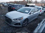 2018 Hyundai Sonata Sport+ Silver vin: 5NPE34AF0JH717719