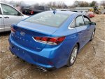 2018 Hyundai Sonata Sport Blue vin: 5NPE34AF0JH718899