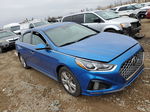 2018 Hyundai Sonata Sport Синий vin: 5NPE34AF0JH718899